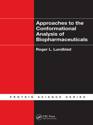 cover image of Approaches to the Conformational Analysis of Biopharmaceuticals